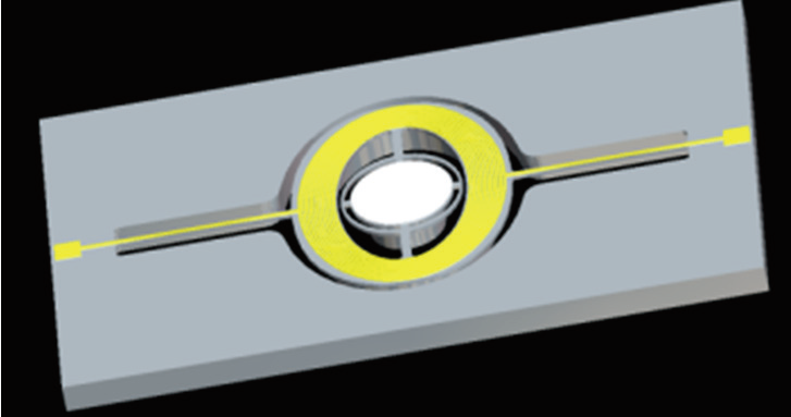 MEMS光開(kāi)關(guān)扭臂梁結構在1000G沖擊下的應力分布仿真模型