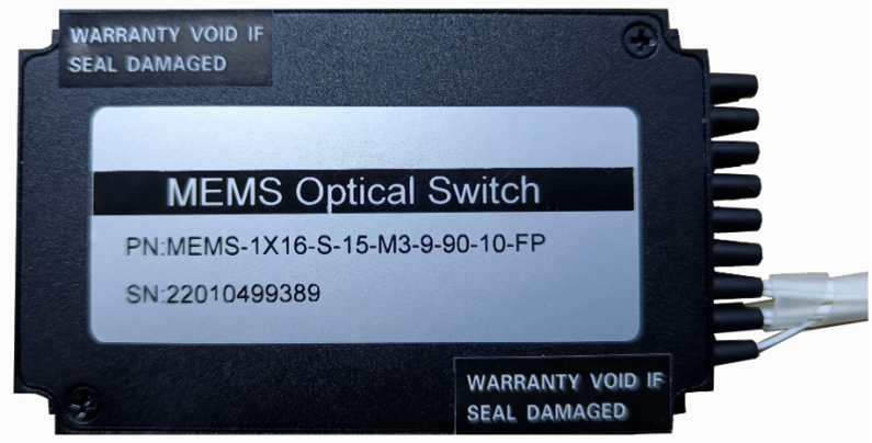 MEMS1×16單模光開(kāi)關(guān)標準化模塊實(shí)物圖 MEMS1×16單模光開(kāi)關(guān)標準化模塊實(shí)物圖