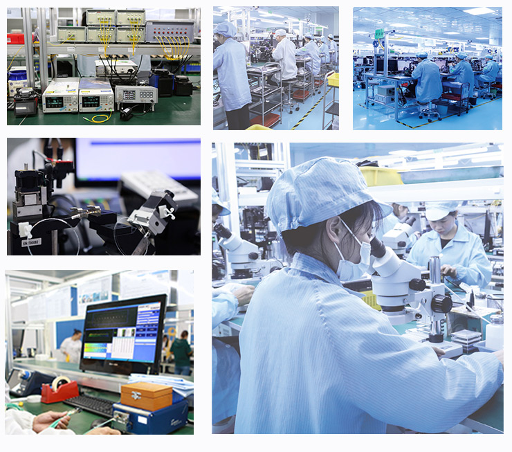 廣西科毅高速光開(kāi)關(guān)生產(chǎn)線(xiàn)實(shí)景