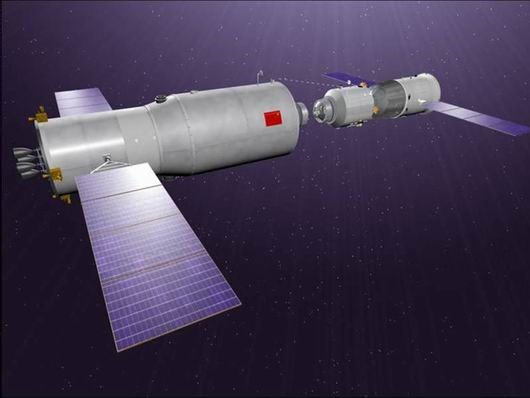 航天航空光通信系統中的光開(kāi)關(guān)應用示意圖