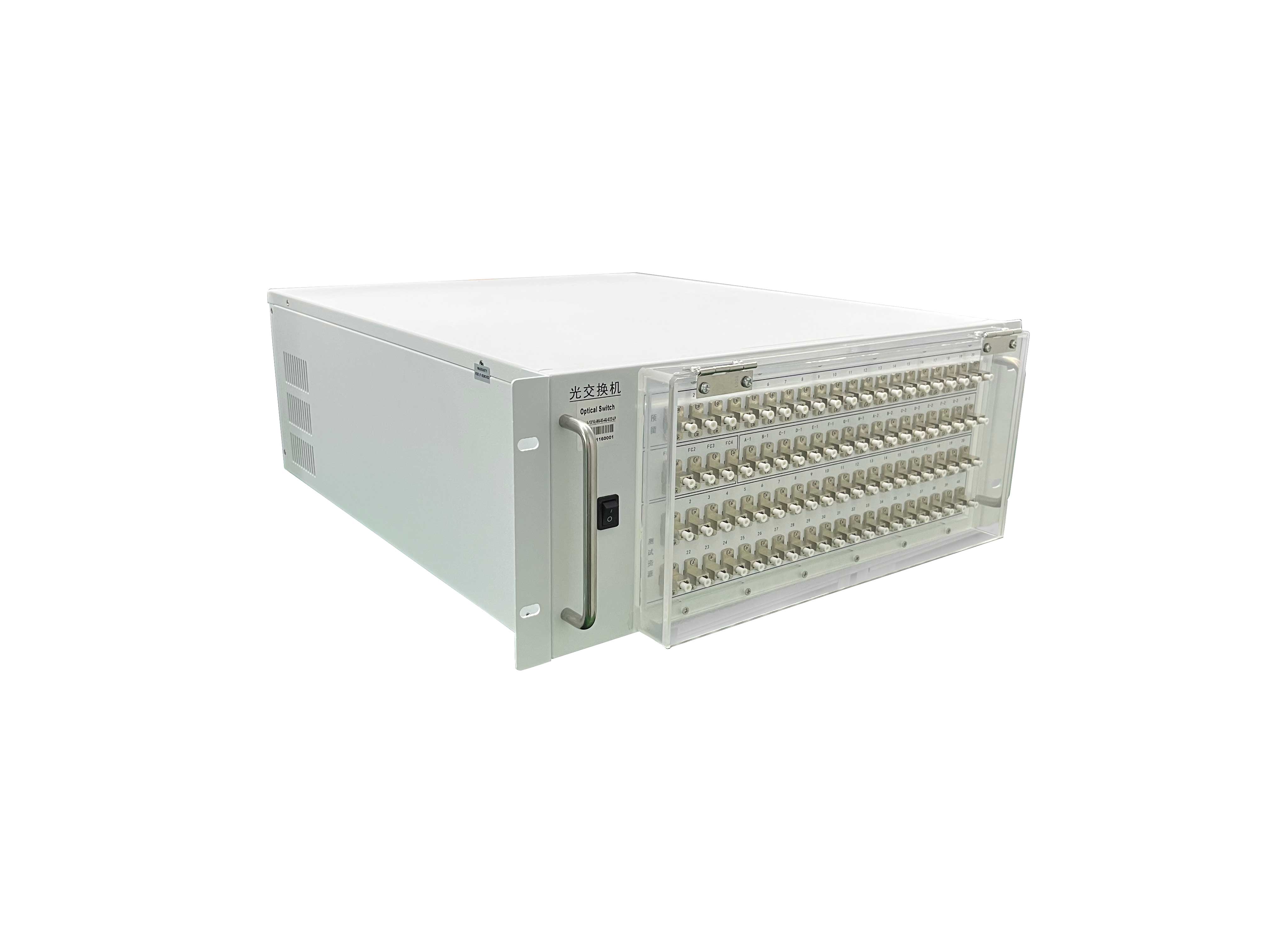 MEMS光開(kāi)關(guān)矩陣結構圖