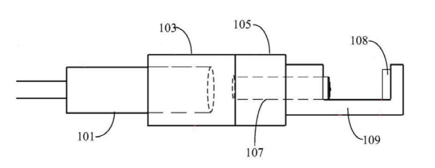 科毅光通信機械式光開(kāi)關(guān)接口組件結構示意圖尾纖透鏡反射鏡陶瓷固定槽