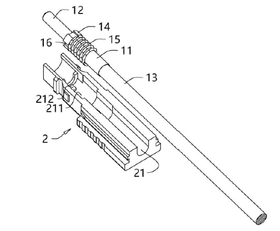 插芯線(xiàn)纜與底座之間的裝配示意圖 - 廣西光通信 插芯線(xiàn)纜與底座之間的裝配示意圖 - 廣西光通信