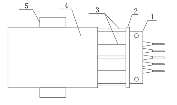 抗干擾保偏型磁光開(kāi)關(guān)整體結構示意圖 - 廣西科毅光通信