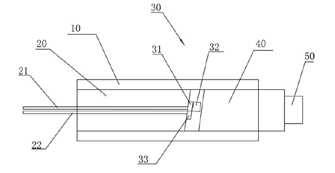 一種反射式保偏光隔離器的示意圖 - 廣西科毅光通信 一種反射式保偏光隔離器的示意圖 - 廣西科毅光通信