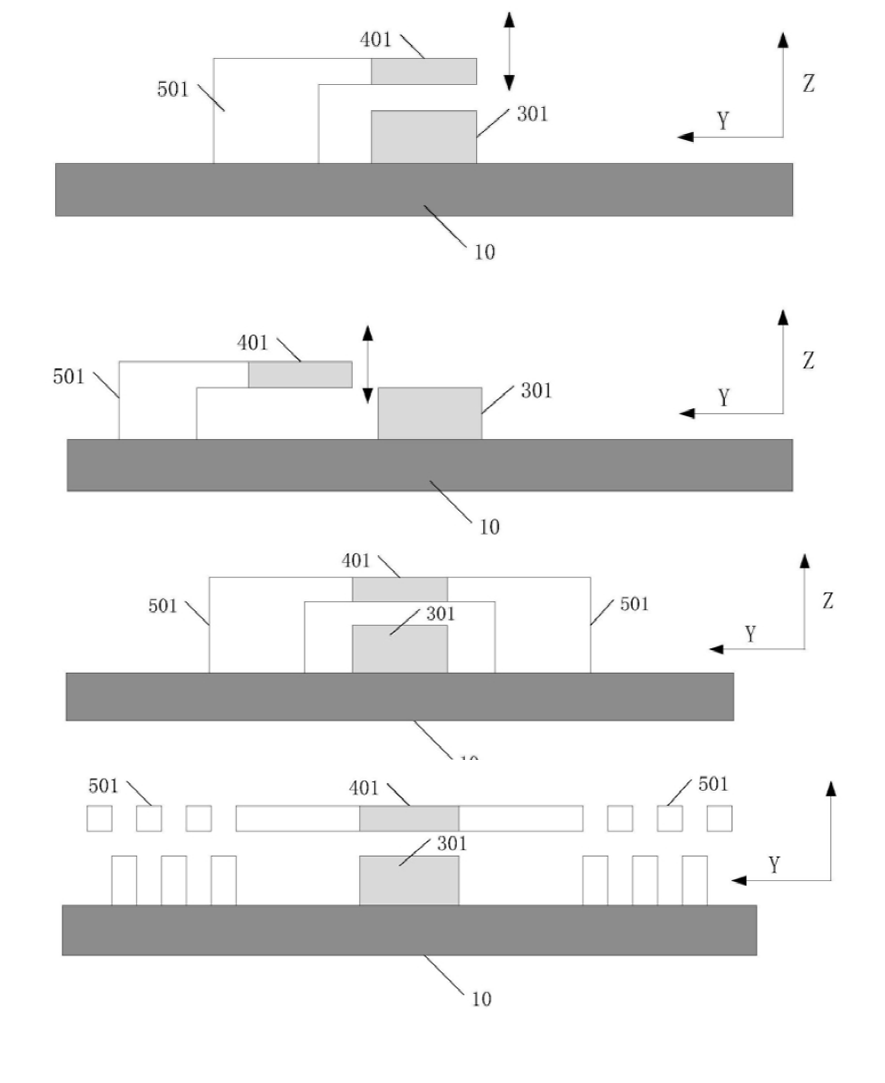 多種相位調節驅動(dòng)結構示意圖，包括懸臂梁、彈簧與梳齒驅動(dòng)器 - 廣西科毅光通信科技有限公司