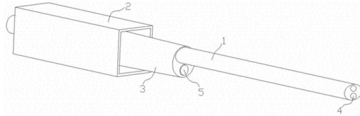 光纖跳線(xiàn)立體結構示意圖 - 廣西科毅光通信